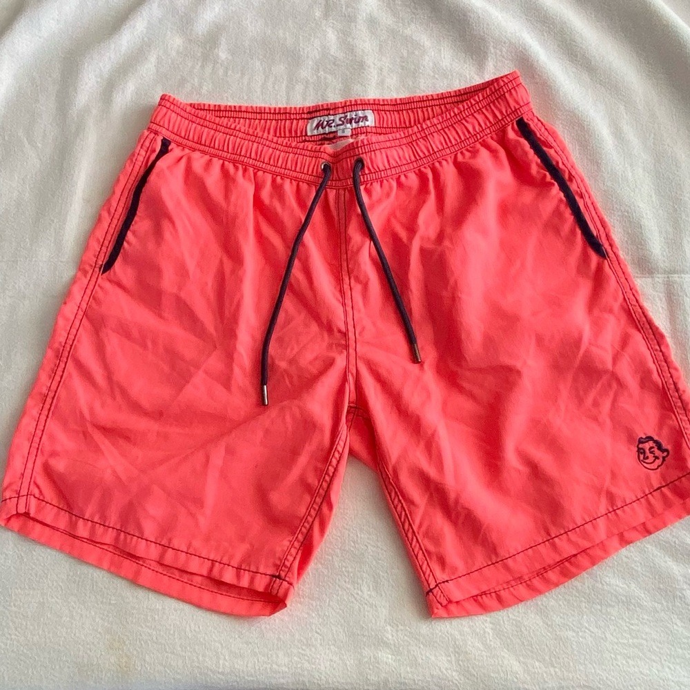 Men Mr swim coral like color swim shorts